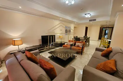 Apartment - 3 Bedrooms - 3 Bathrooms for rent in Al Rayyan Tower - Fereej Bin Mahmoud North - Fereej Bin Mahmoud - Doha