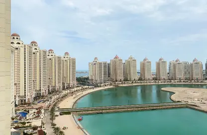 شقة - غرفة نوم - 1 حمام للايجار في فيفا بحرية شرق - فيفا بحرية - جزيرة اللؤلؤة - الدوحة