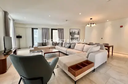 Apartment - 3 Bedrooms - 3 Bathrooms for rent in Wadi 1 - Wadi - Msheireb Downtown Doha - Doha