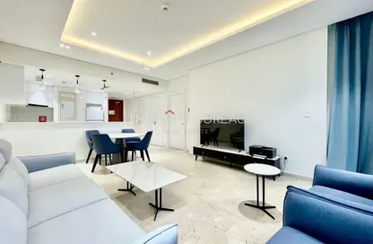 Apartment - 1 Bedroom - 2 Bathrooms for rent in Jawharat Lusail - Marina District - Lusail