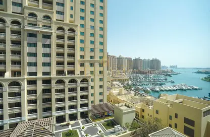 Apartment - 1 Bedroom - 1 Bathroom for rent in Porto Arabia - The Pearl Island - Doha