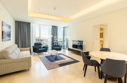Apartment - 2 Bedrooms - 3 Bathrooms for rent in Lusail Residence - Marina District - Lusail