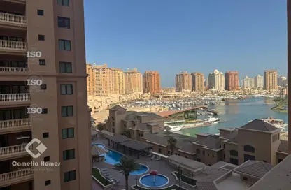 Apartment - 2 Bedrooms - 3 Bathrooms for sale in East Porto Drive - Porto Arabia - The Pearl Island - Doha