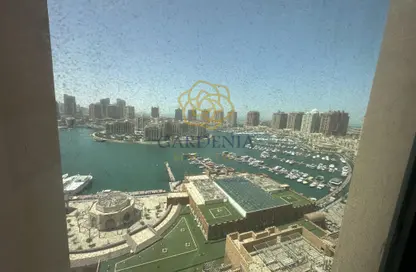 Apartment - 1 Bedroom - 2 Bathrooms for rent in Tower 28 - Porto Arabia - The Pearl Island - Doha