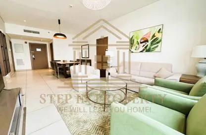 Apartment - 2 Bedrooms - 3 Bathrooms for rent in Ramada Commercial Building - Al Rawabi Street - Al Muntazah - Doha