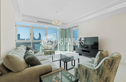 Apartment - 1 Bedroom - 2 Bathrooms for rent in Gewan Island - The Pearl Island - Doha