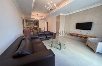 Apartment - 1 Bedroom - 1 Bathroom for rent in Viva West - Viva Bahriyah - The Pearl Island - Doha