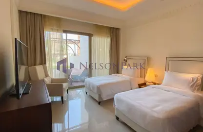 تاون هاوس - 2 غرف نوم - 3 حمامات للايجار في The St. Regis Marsa Arabia Island - Marsa Arabia - جزيرة اللؤلؤة - الدوحة