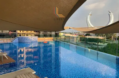 Apartment - 2 Bedrooms - 4 Bathrooms for rent in Marina Tower 12 - Marina District - Lusail