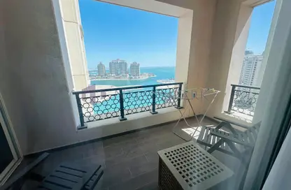 Apartment - 3 Bedrooms - 3 Bathrooms for rent in Viva West - Viva Bahriyah - The Pearl Island - Doha