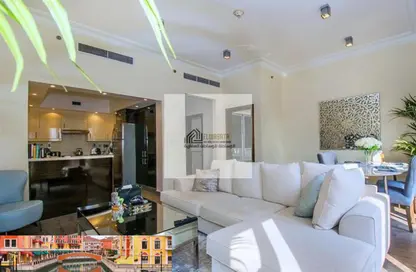 Apartment - 1 Bedroom - 2 Bathrooms for sale in Carnaval - Qanat Quartier - The Pearl Island - Doha