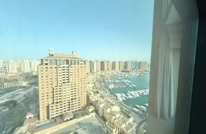 Apartment - 2 Bedrooms - 3 Bathrooms for rent in East Porto Drive - Porto Arabia - The Pearl Island - Doha