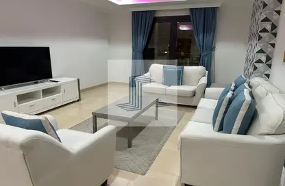 Apartment - 1 Bedroom - 2 Bathrooms for rent in Tower 5 - Porto Arabia - The Pearl Island - Doha