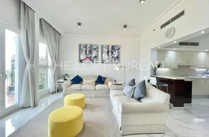 شقة - غرفة نوم - 2 حمامات للايجار في كرنفال - قناة كوارتييه - جزيرة اللؤلؤة - الدوحة