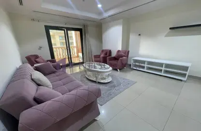 Apartment - 2 Bedrooms - 3 Bathrooms for rent in East Porto Drive - Porto Arabia - The Pearl Island - Doha