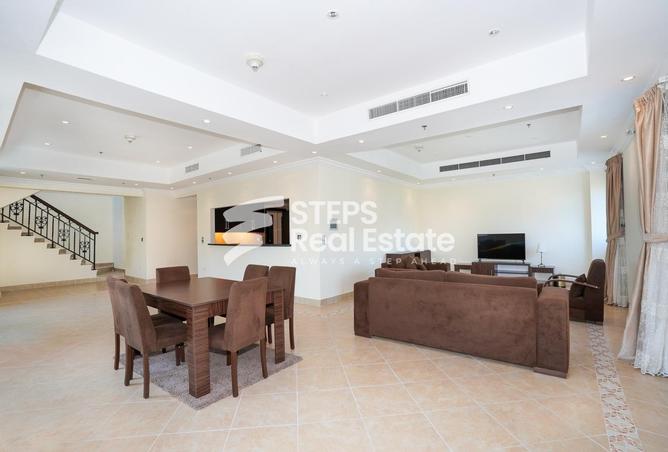 Duplex - 3 Bedrooms - 5 Bathrooms for rent in Medina Centrale - Medina Centrale - The Pearl Island - Doha