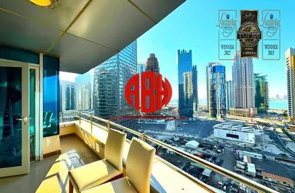 Apartment - 3 Bedrooms - 4 Bathrooms for rent in West Bay Tower - West Bay - West Bay - Doha