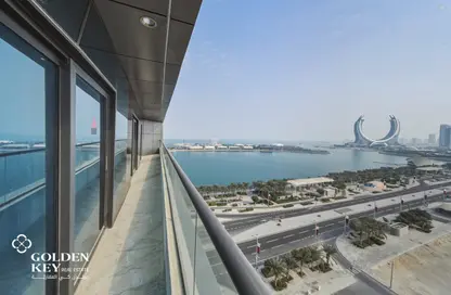 Apartment - 2 Bedrooms - 3 Bathrooms for rent in Lusail Residence - Marina District - Lusail