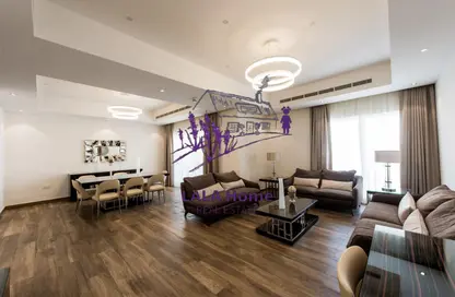 مجمع سكني - 3 غرف نوم - 2 حمامات للايجار في لوسيل ريسيدينس - منطقة المارينا - الوسيل