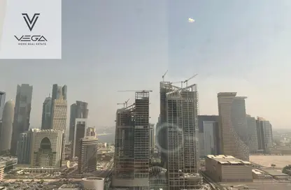 دوبلكس - 3 غرف نوم - 4 حمامات للايجار في برج وست باي - الخليج الجنوبي - الخليج الغربي - الدوحة