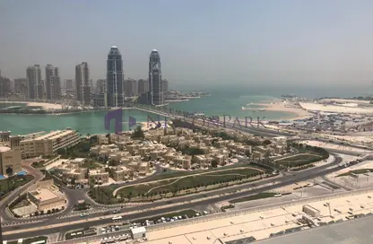 شقة - 2 غرف نوم - 2 حمامات للايجار في برج زجزاج  ب - أبراج زجزاج - الخليج الغربي - الدوحة