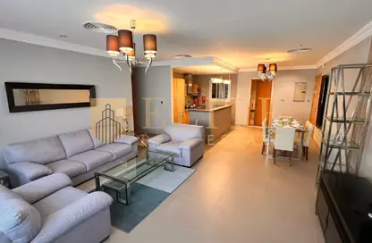 Apartment - 1 Bedroom - 2 Bathrooms for rent in Danat Al Sadd Tower - Al Sadd - Doha