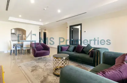 Apartment - 1 Bedroom - 2 Bathrooms for rent in East Porto Drive - Porto Arabia - The Pearl Island - Doha