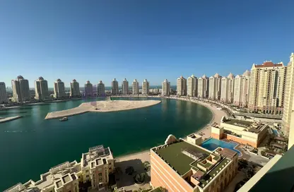 شقة - 3 غرف نوم - 4 حمامات للايجار في فيفا سنترال - فيفا بحرية - جزيرة اللؤلؤة - الدوحة
