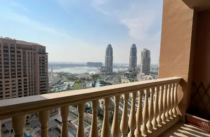 Apartment - 2 Bedrooms - 2 Bathrooms for rent in East Porto Drive - Porto Arabia - The Pearl Island - Doha