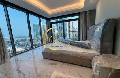 شقة - غرفة نوم - 2 حمامات للايجار في مرتفعات مارينا لوسيل - منطقة المارينا - الوسيل