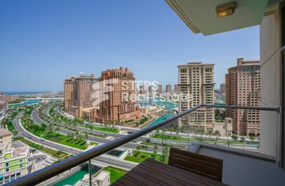 Apartment - 2 Bedrooms - 3 Bathrooms for rent in Murano - Qanat Quartier - The Pearl Island - Doha