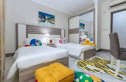 Apartment - 2 Bedrooms - 2 Bathrooms for rent in Ezdan Oasis - Al Wukair - Al Wakra