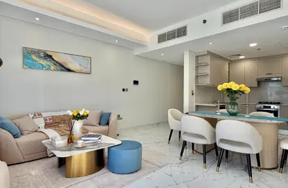 Apartment - 2 Bedrooms - 3 Bathrooms for rent in Lusail Marina Heights - Marina District - Lusail