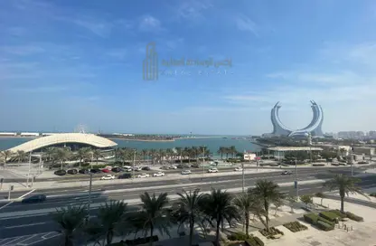 شقة - 2 غرف نوم - 3 حمامات للايجار في برج مارينا 02 - منطقة المارينا - الوسيل