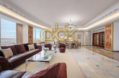 Apartment - 4 Bedrooms - 5 Bathrooms for rent in West Bay Tower - West Bay - West Bay - Doha