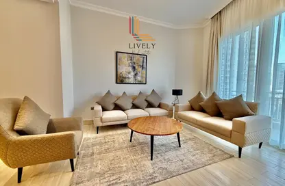 Apartment - 2 Bedrooms - 3 Bathrooms for rent in Lusail Residence - Marina District - Lusail