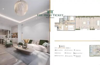 Apartment - 1 Bedroom - 2 Bathrooms for sale in Marina Residences 195 - Marina District - Lusail