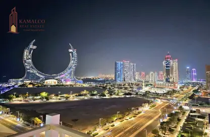 شقة - 2 غرف نوم - 3 حمامات للايجار في لوسيل ريسيدينس - منطقة المارينا - الوسيل