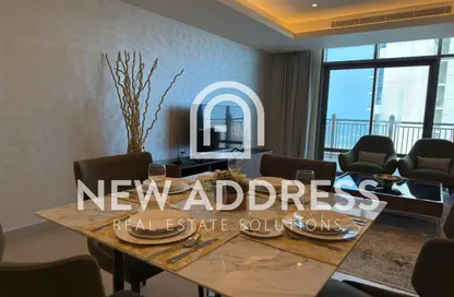Apartment - 1 Bedroom - 2 Bathrooms for rent in Abraj Bay - Abraj Quartiers - The Pearl Island - Doha