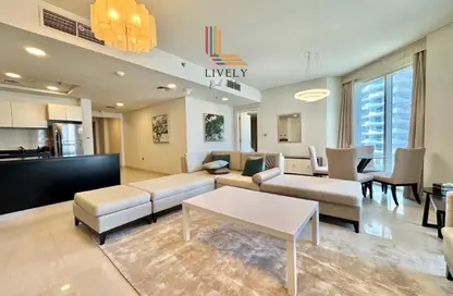 Apartment - 1 Bedroom - 2 Bathrooms for rent in Lusail Residence - Marina District - Lusail