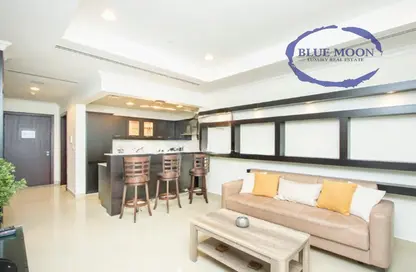 Apartment - Studio - 1 Bathroom for rent in West Porto Drive - Porto Arabia - The Pearl Island - Doha