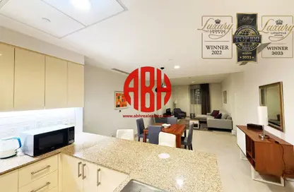 Apartment - 1 Bedroom - 2 Bathrooms for rent in Viva West - Viva Bahriyah - The Pearl Island - Doha