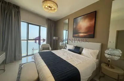 Apartment - 2 Bedrooms - 3 Bathrooms for rent in Lusail Residence - Marina District - Lusail