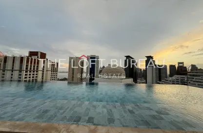 شقة - 2 غرف نوم - 4 حمامات للايجار في برج وست باي - الخليج الجنوبي - الخليج الغربي - الدوحة