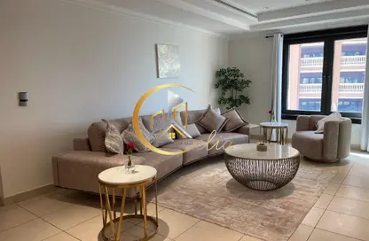 Apartment - 1 Bedroom - 2 Bathrooms for rent in East Porto Drive - Porto Arabia - The Pearl Island - Doha