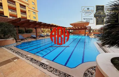 شقة - غرفة نوم - 2 حمامات للايجار في طريق بورتو الشرقي - بورتو أرابيا - جزيرة اللؤلؤة - الدوحة