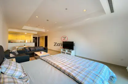 Apartment - Studio - 1 Bathroom for rent in West Porto Drive - Porto Arabia - The Pearl Island - Doha