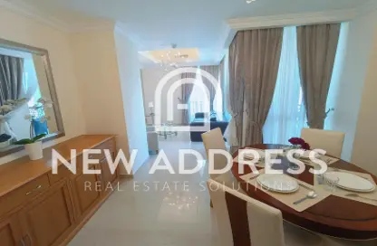 Apartment - 2 Bedrooms - 3 Bathrooms for rent in Bilal Pearl Suites - Viva Bahriyah - The Pearl Island - Doha