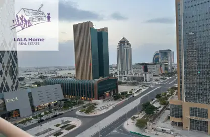 شقة - غرفة نوم - 2 حمامات للايجار في لوسيل ريسيدينس - منطقة المارينا - الوسيل