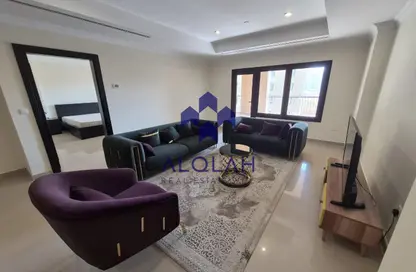 Apartment - 1 Bedroom - 2 Bathrooms for rent in East Porto Drive - Porto Arabia - The Pearl Island - Doha